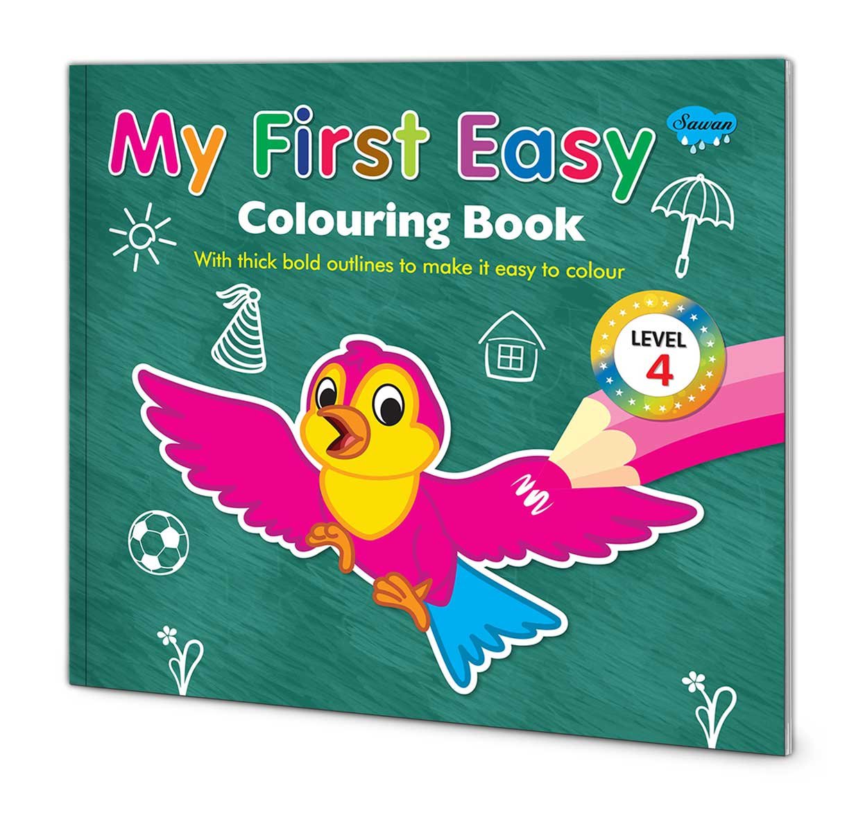 My First Easy Colouring Book ?Level 4